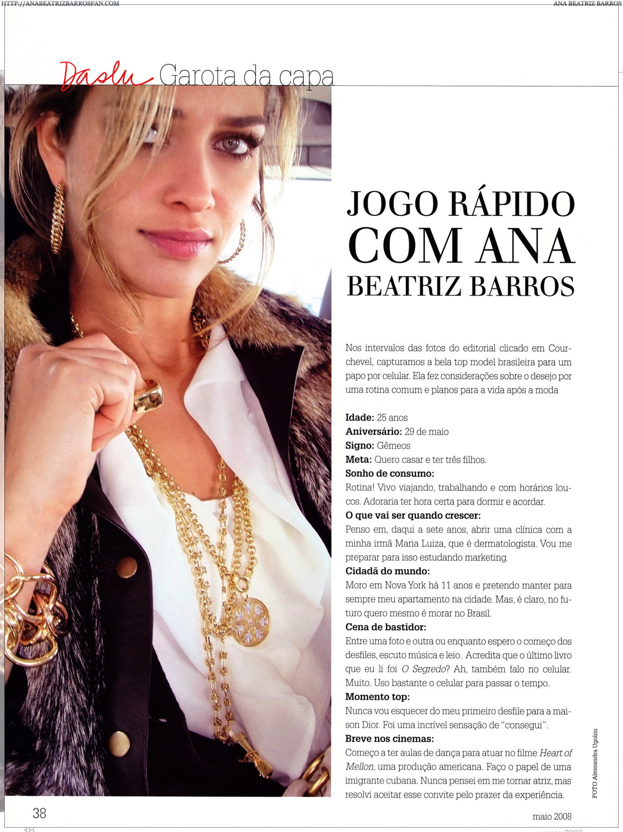 Ana Beatriz Barros wallpapers Ana Beatriz Barros